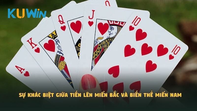 Sự khác biệt giữa Tiến Lên Miền Bắc và biến thể Miền Nam