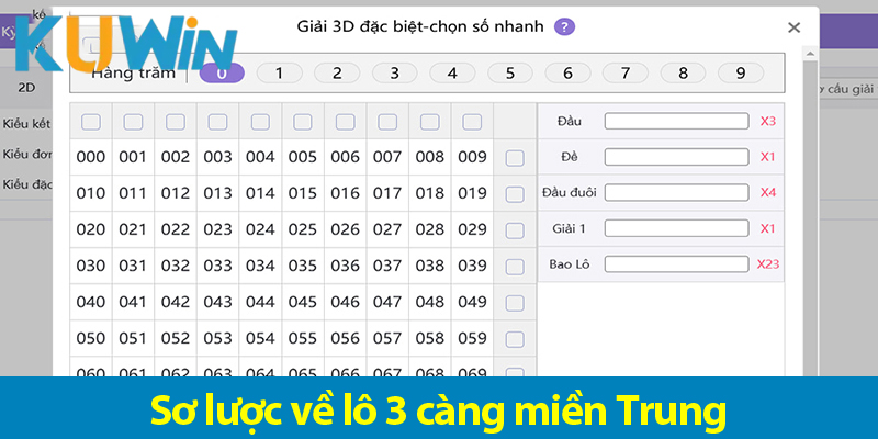 Bí quyết đánh 3 càng miền Trung và mẹo soi cầu chính xác 2025